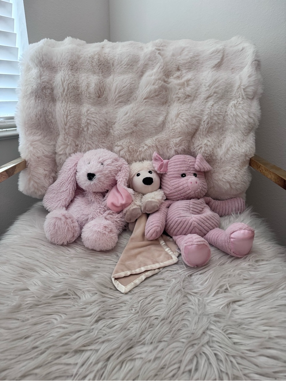 Warmies Set of 3 BRAND NEW - Pink Bunny, Pig & Lamb